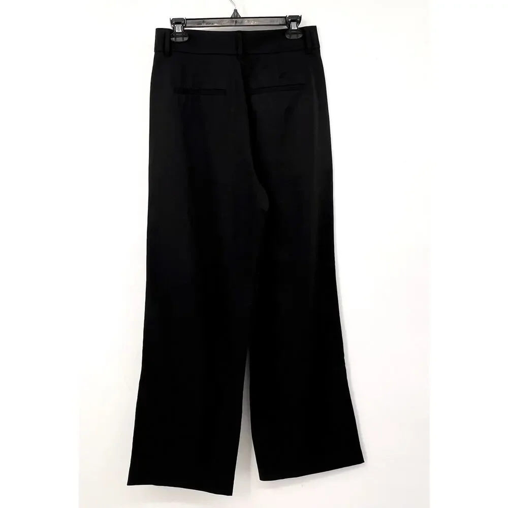 Everlane Womens The Way-High Drape Pants Size 10 Black 31